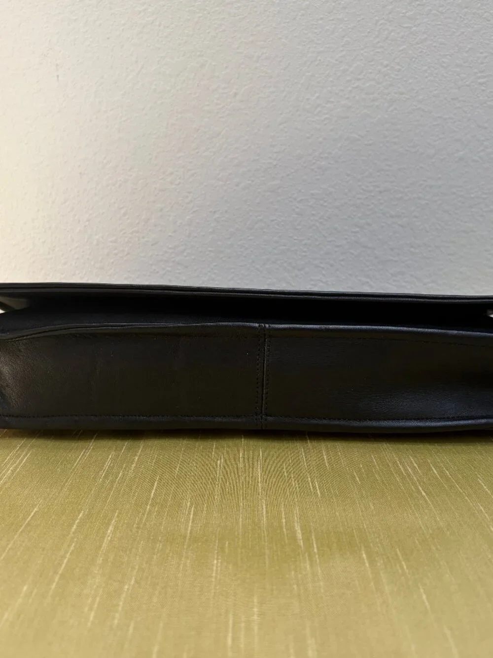 Vintage Bonnie Cashin Coach Envelope Clutch Black Leather - 1973 in EVC - Rare